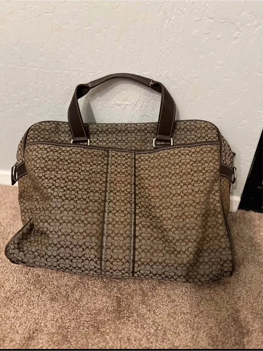 Coach Signature Hudson work/ computer bag 💼
